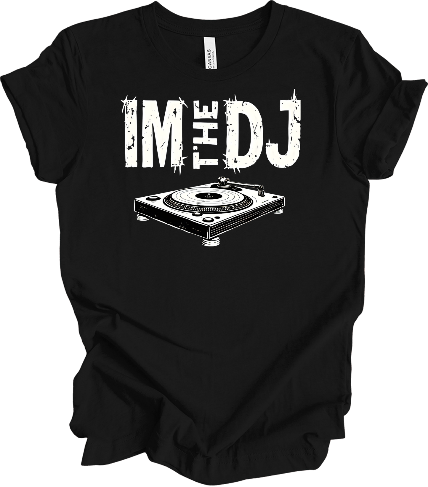 I'm The DJ Music T-Shirt in Black