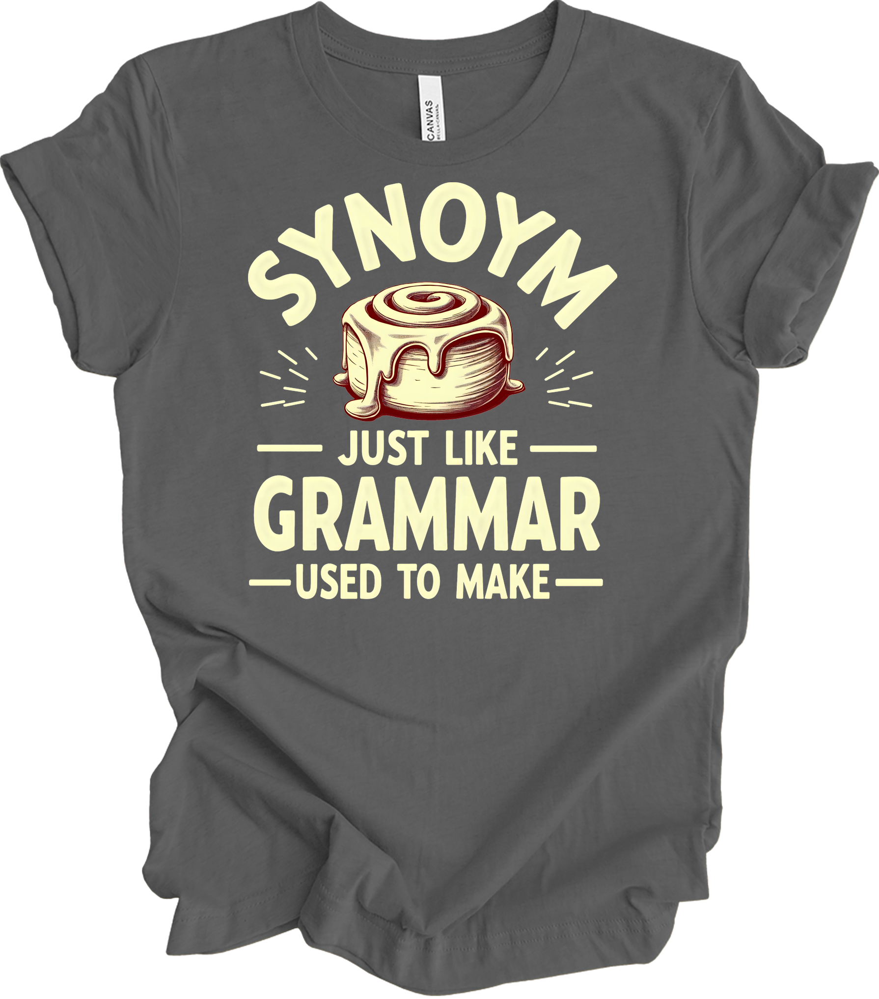 Synonym Cinnamon Roll T-Shirt in Asphalt