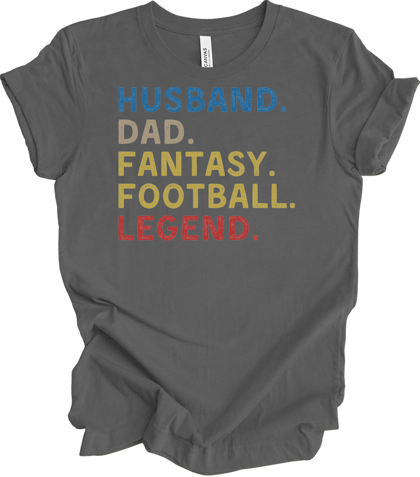 Fantasy Football Legend T-Shirt in Asphalt