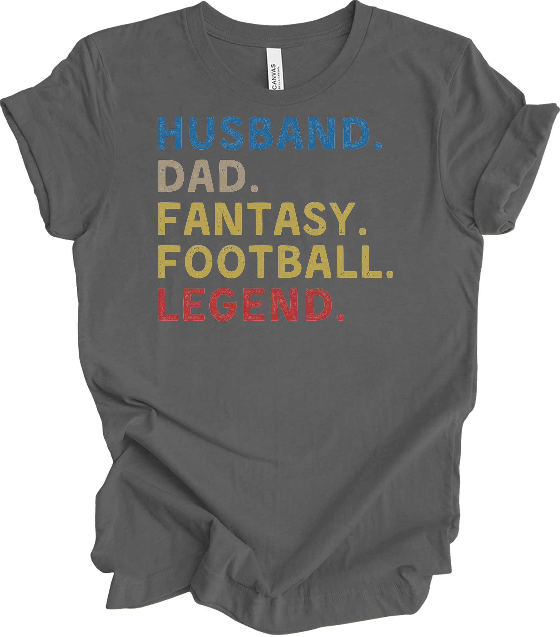 Fantasy Football Legend T-Shirt in Asphalt