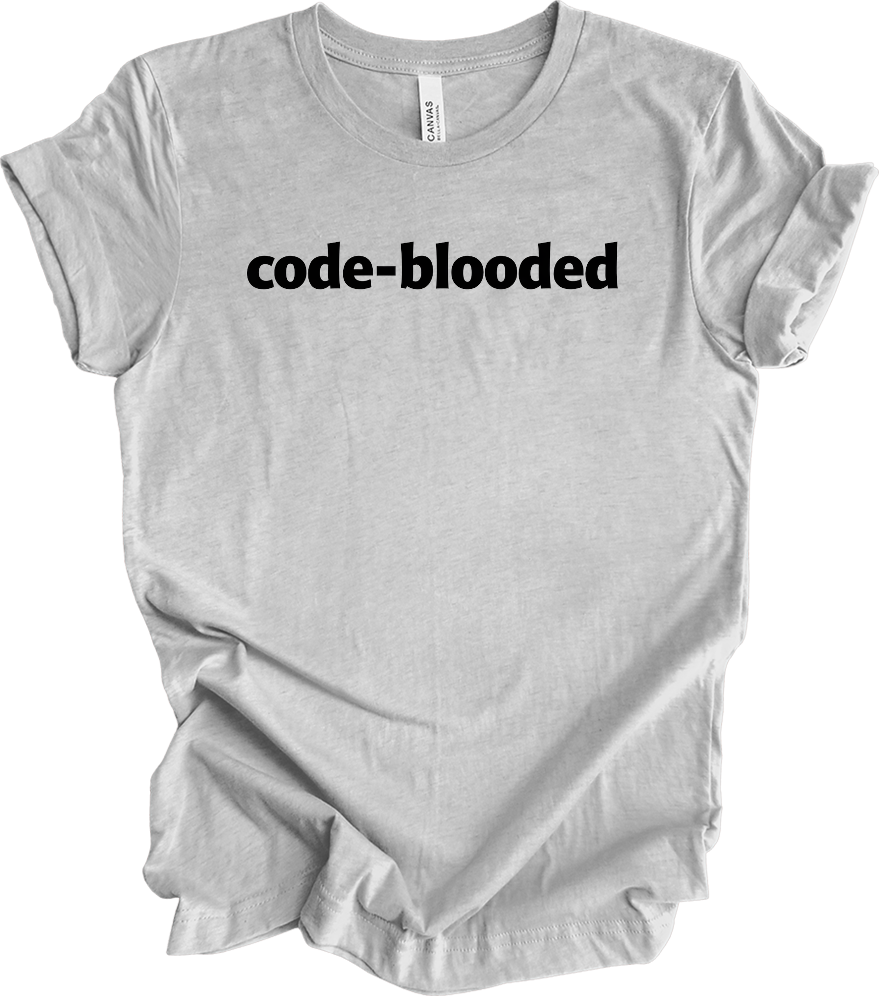 Code Blooded Programmer T-Shirt in Athletic Heather