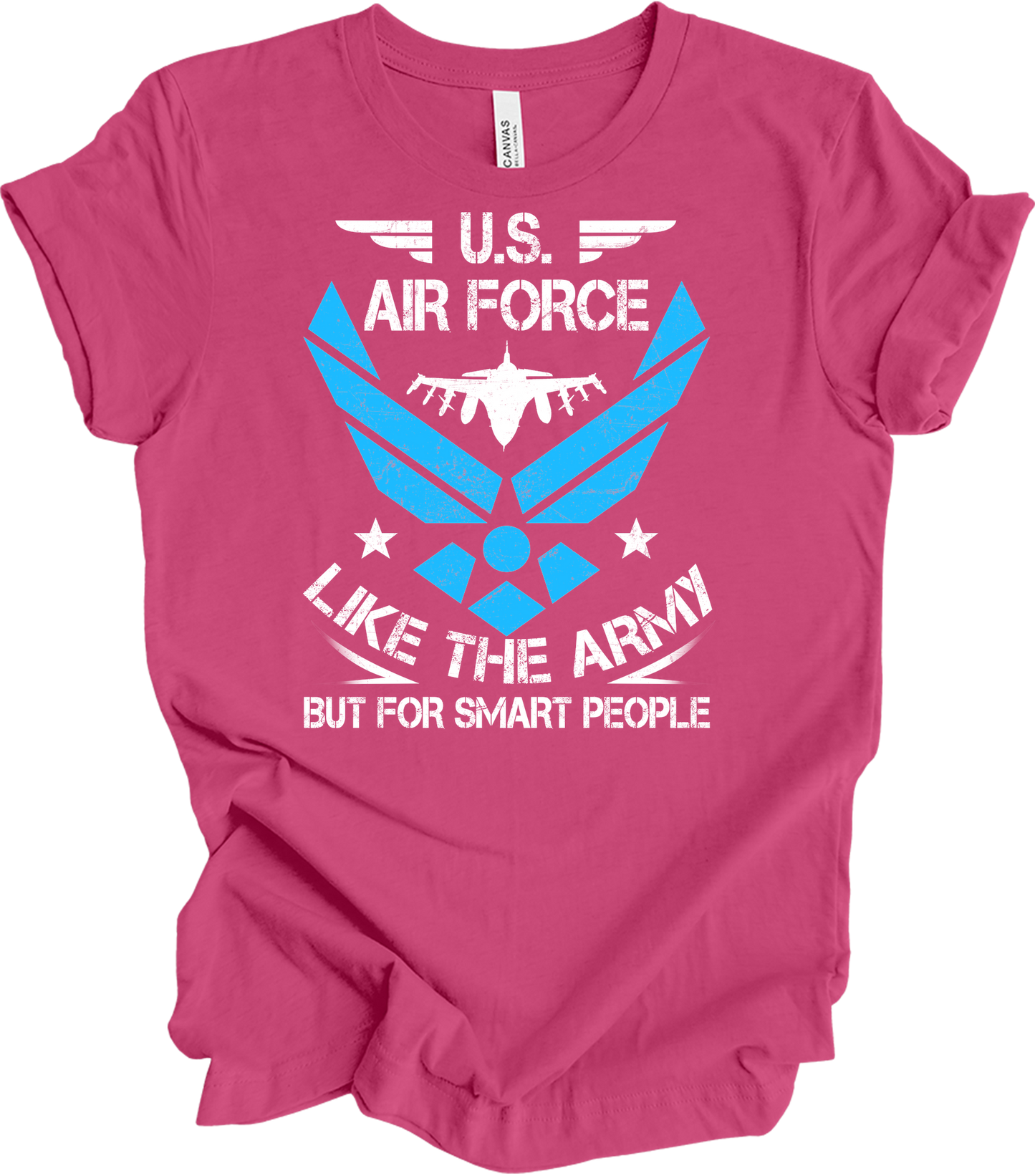 U.S. Air Force - Smart People T-Shirt in Berry