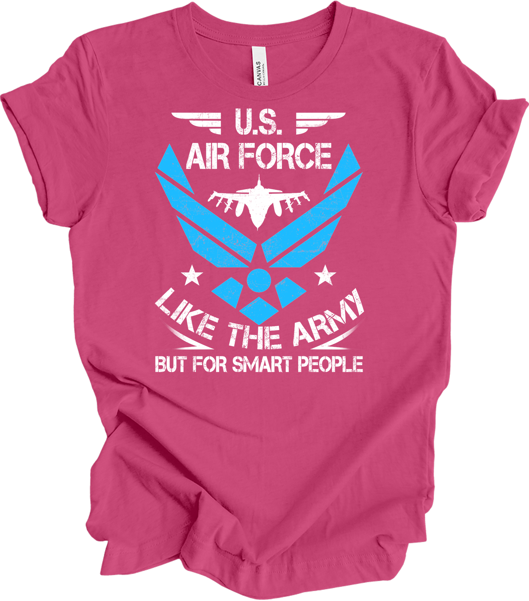 U.S. Air Force - Smart People T-Shirt in Berry