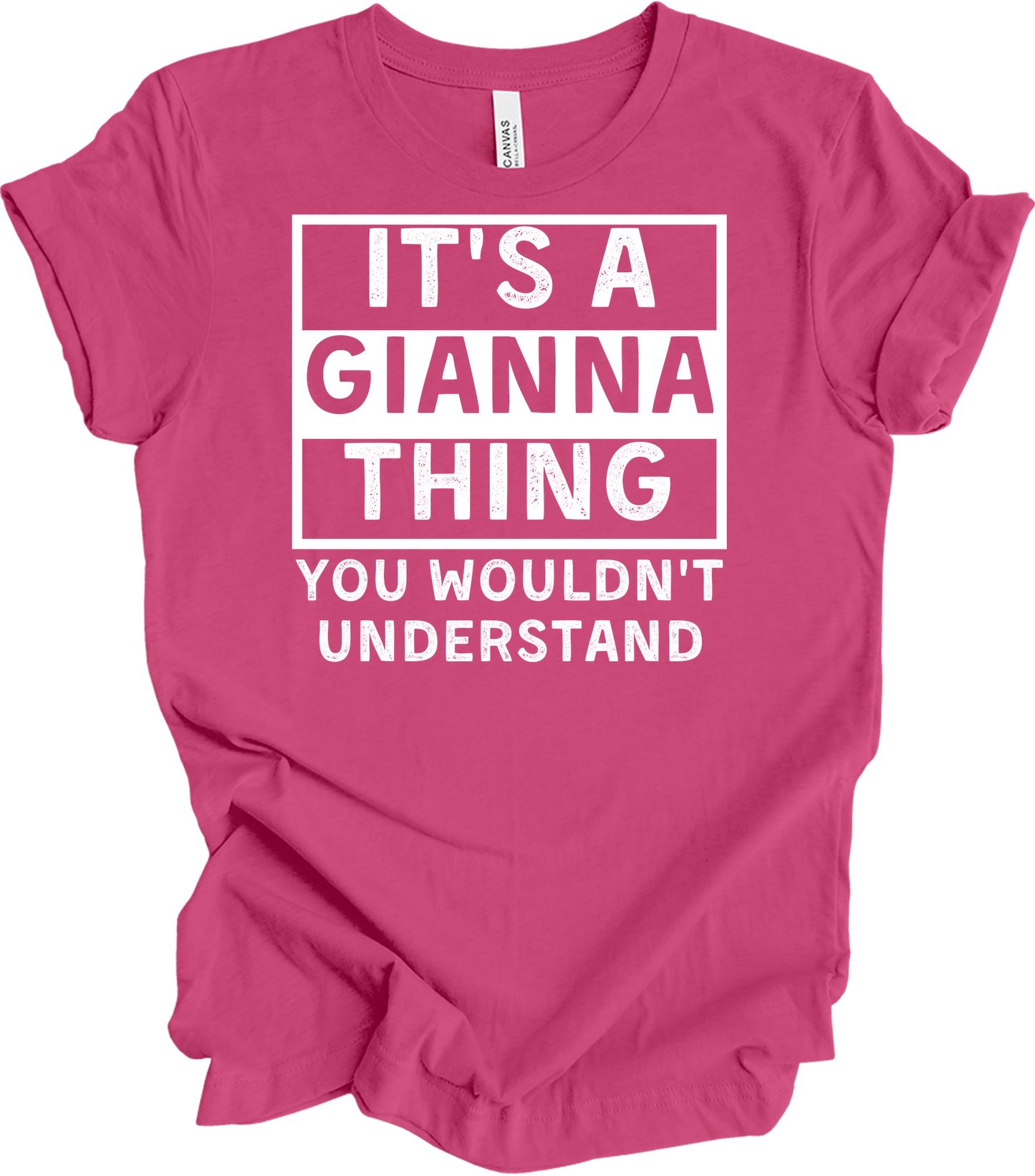 Gianna Thing You Wouldn't Understand T-Shirt in Berry