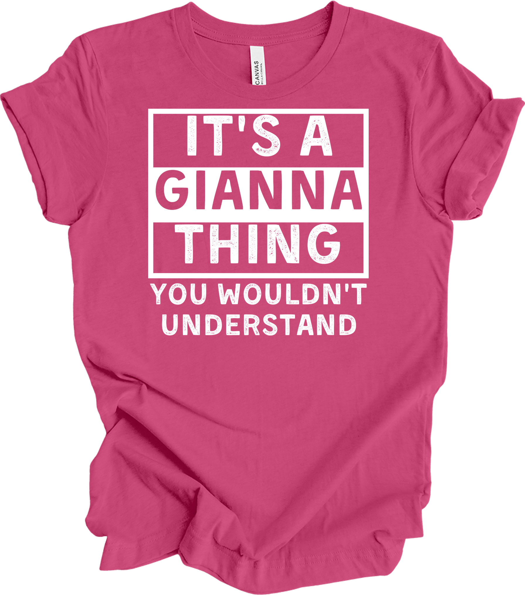 Gianna Thing You Wouldn't Understand T-Shirt in Berry