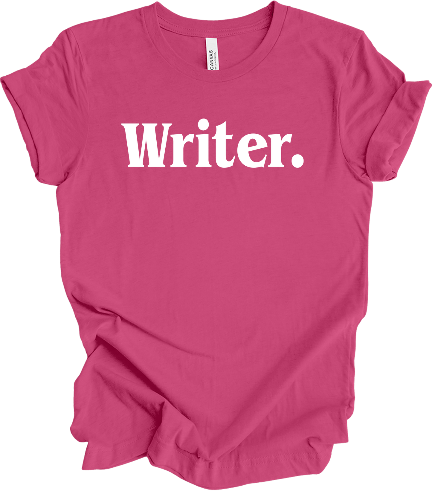 Writer Funny Writing Book Author Novelist Gift T-Shirt in Berry