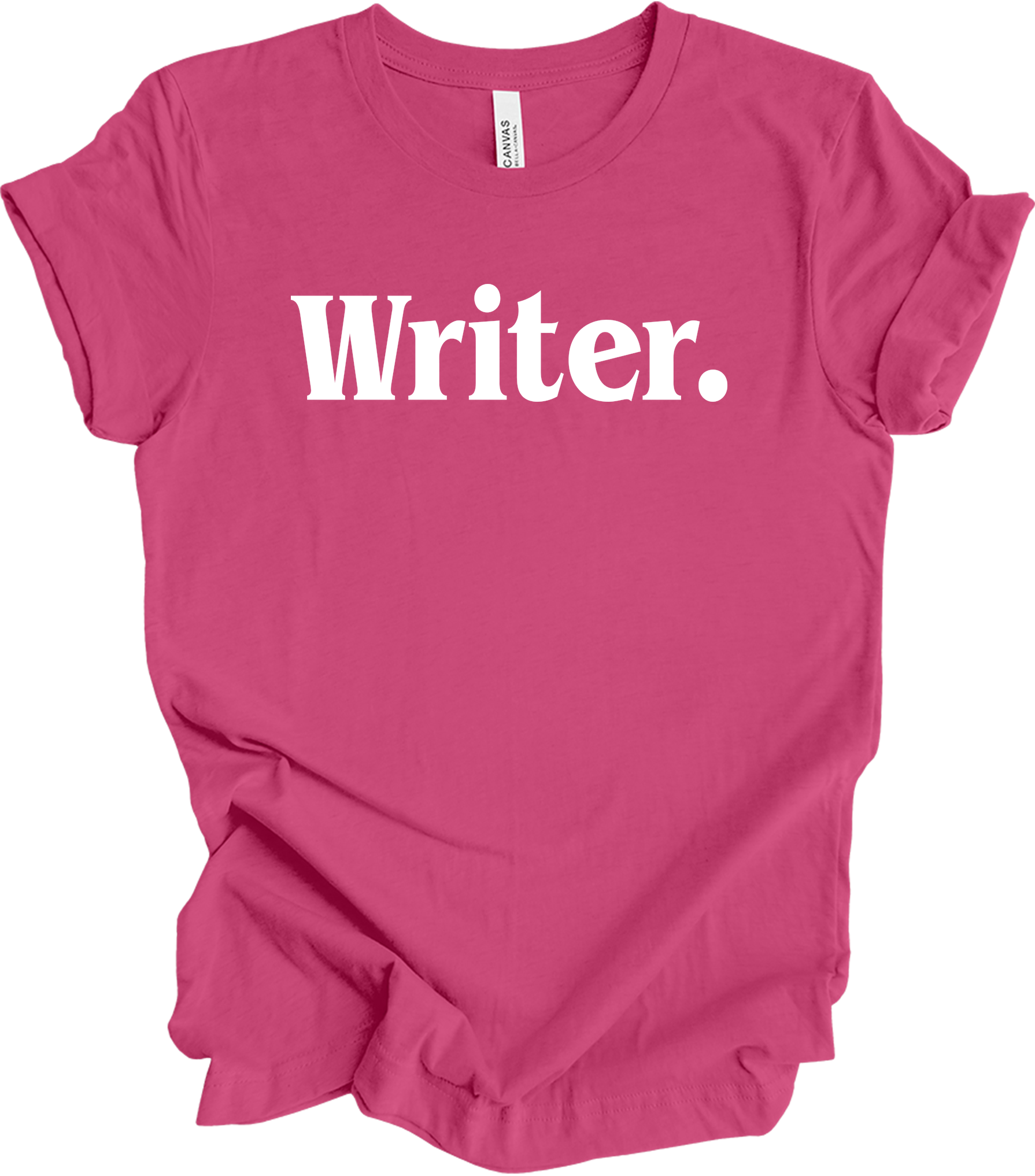 Writer Funny Writing Book Author Novelist Gift T-Shirt in Berry
