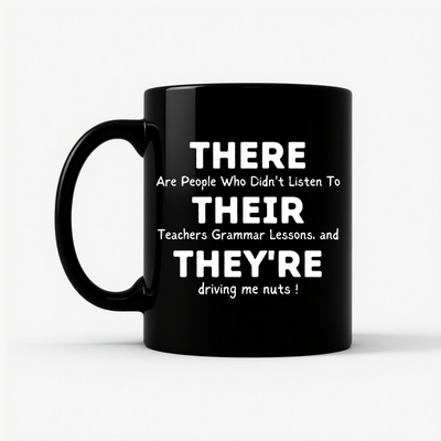 English Teacher Grammar Mug