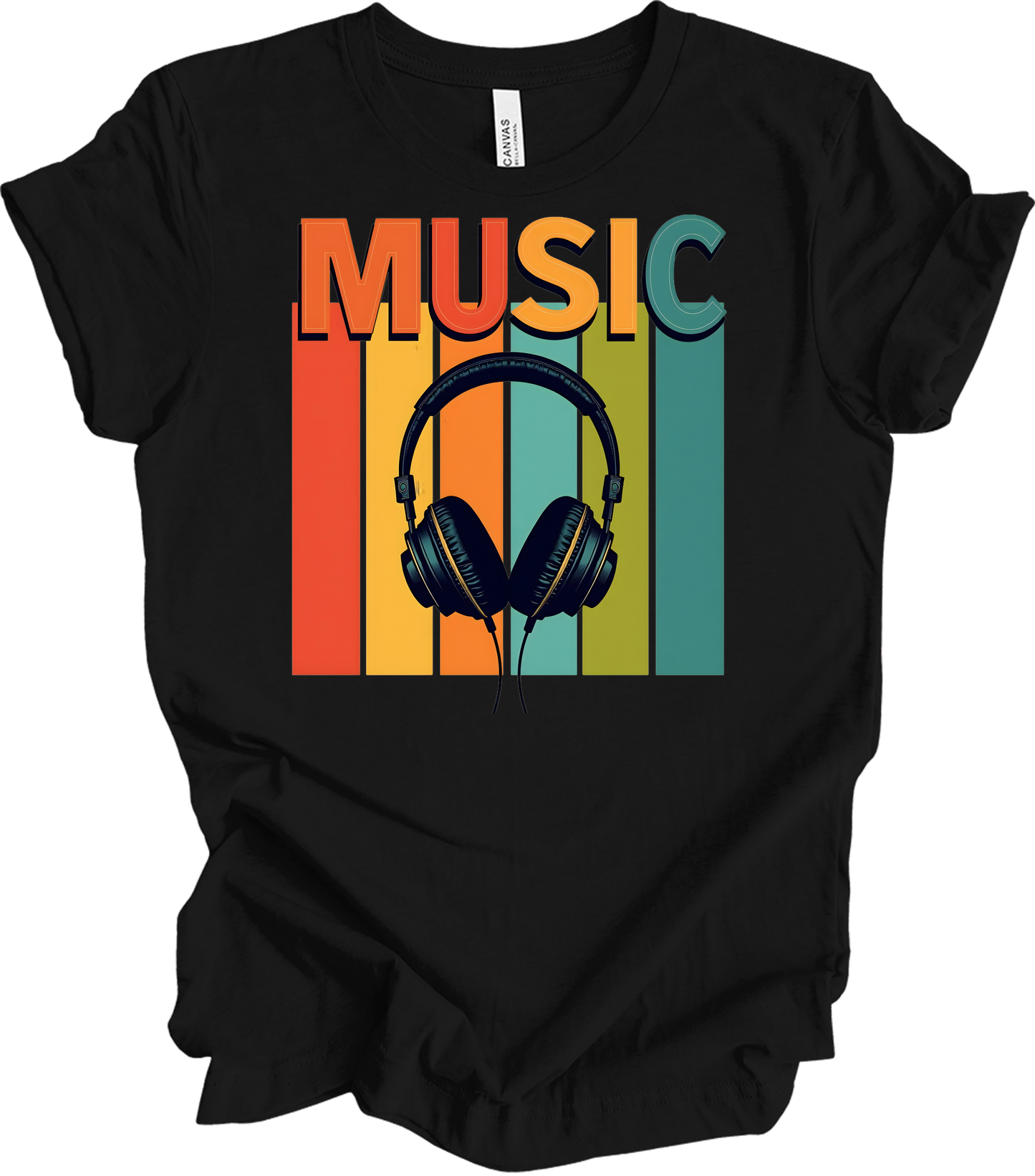 Electronic Music Lover T-Shirt in Black