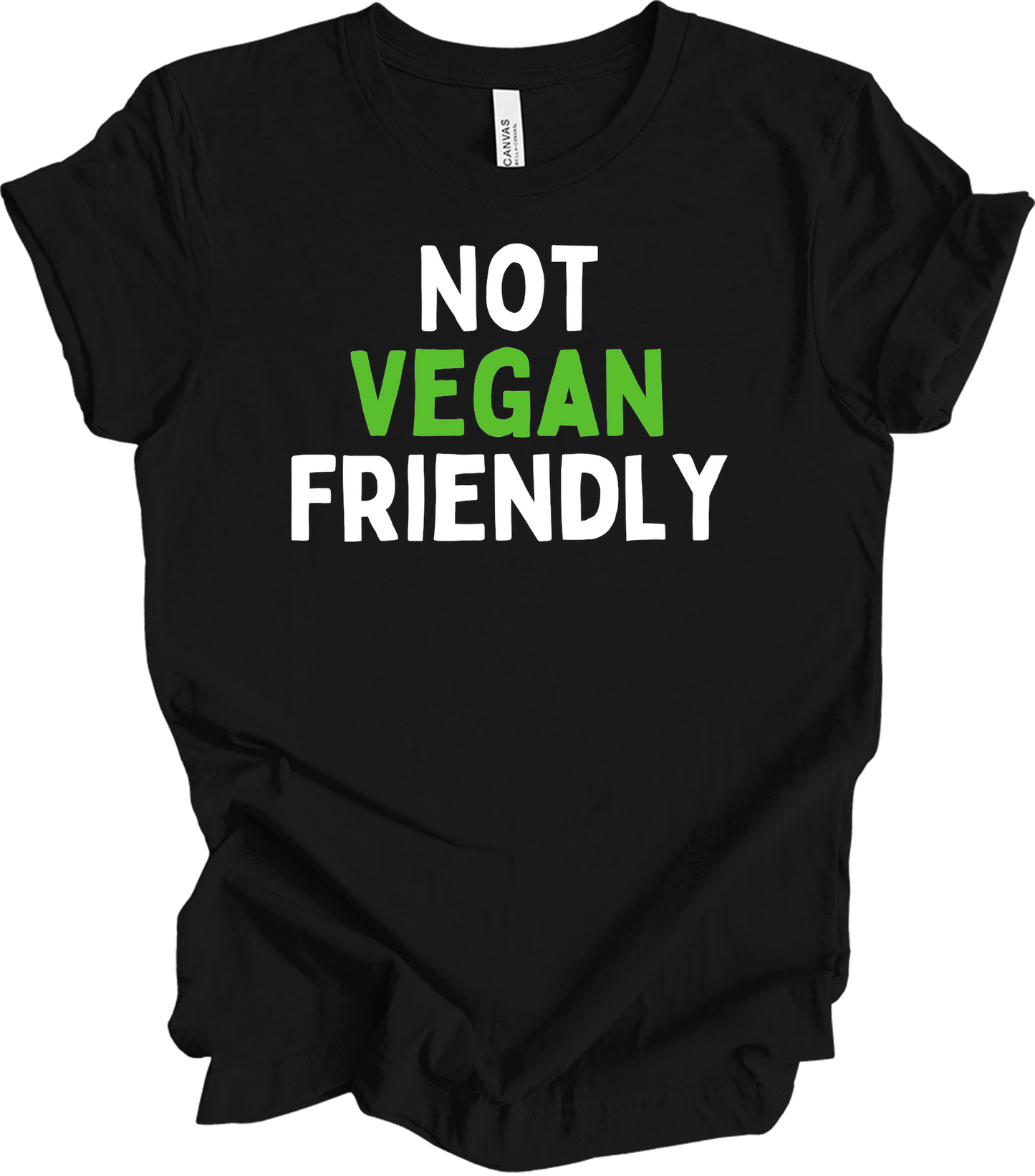 Not Vegan Friendly Meat Lover T-Shirt in Black
