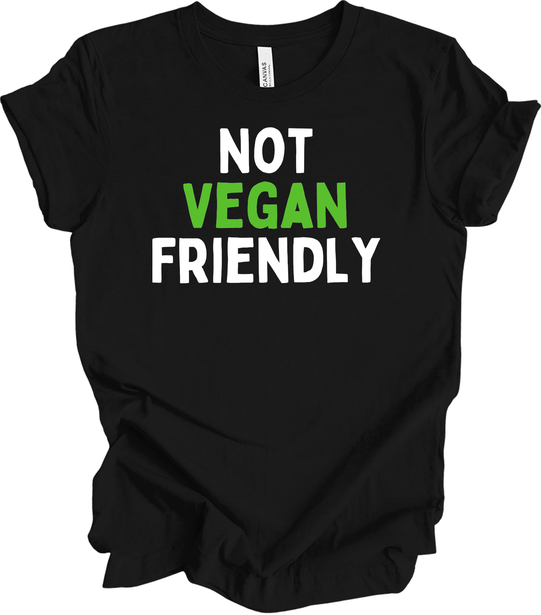 Not Vegan Friendly Meat Lover T-Shirt in Black