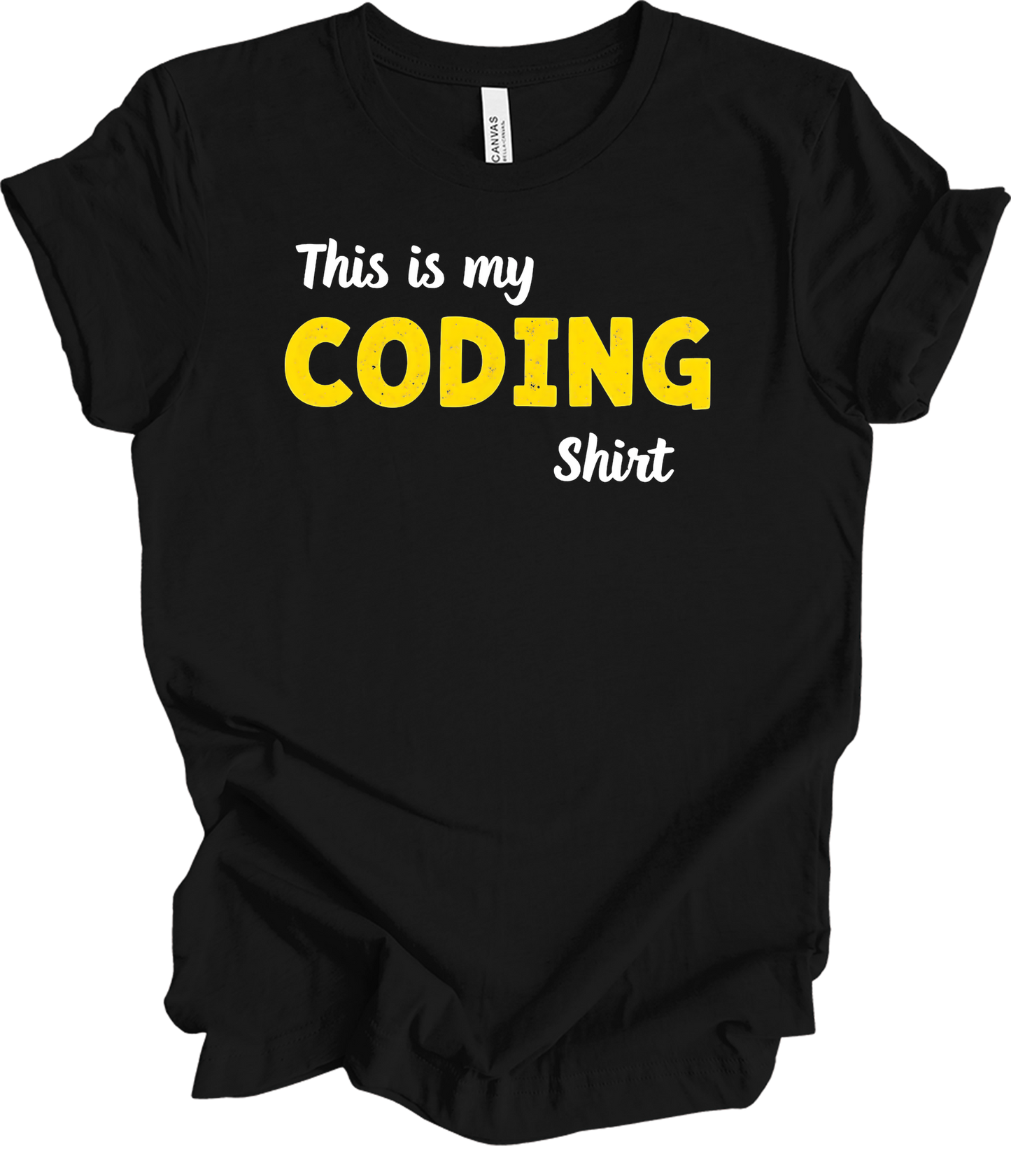 This is My Coding - Codi T-Shirt in Black
