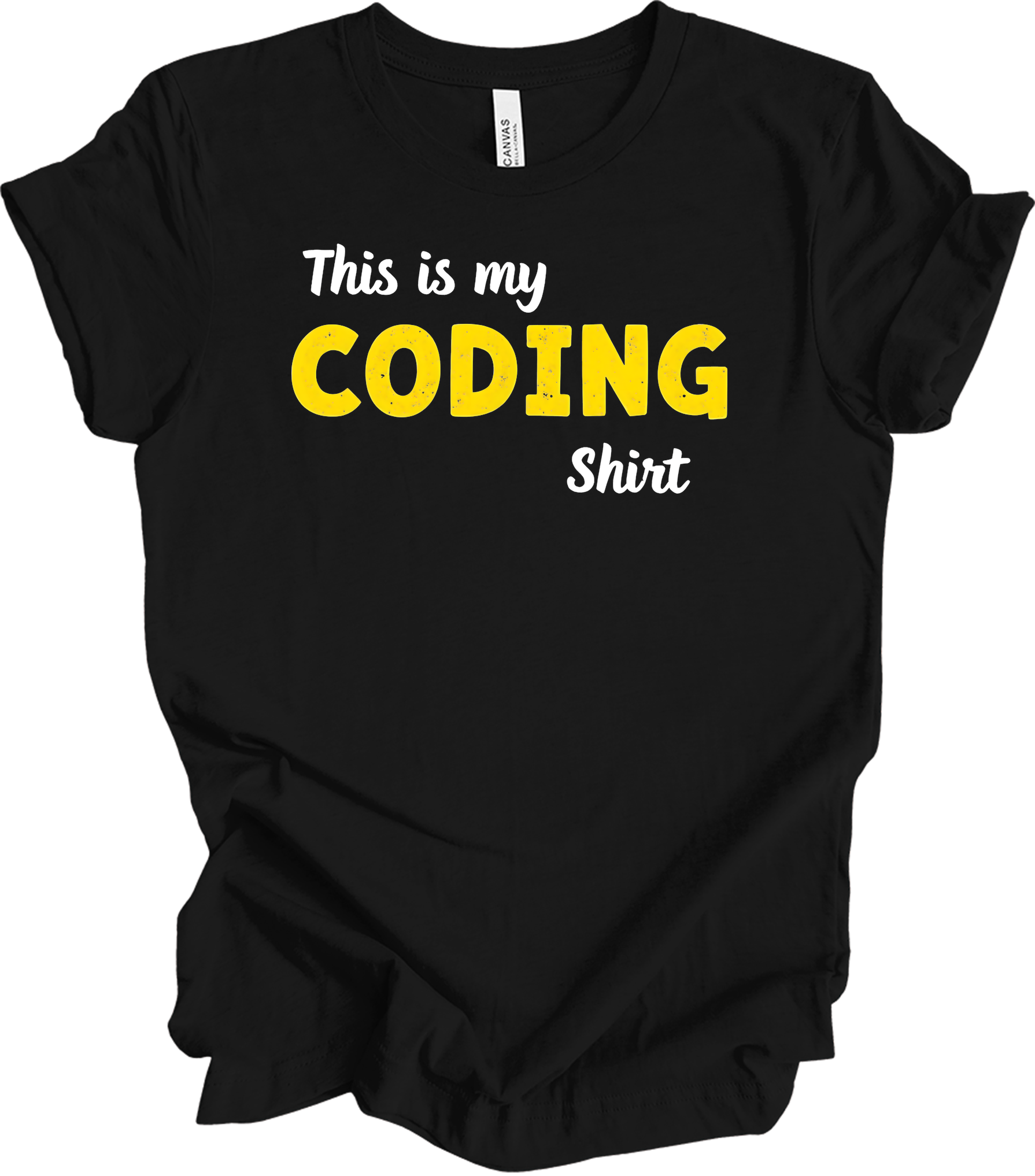 This is My Coding - Codi T-Shirt in Black