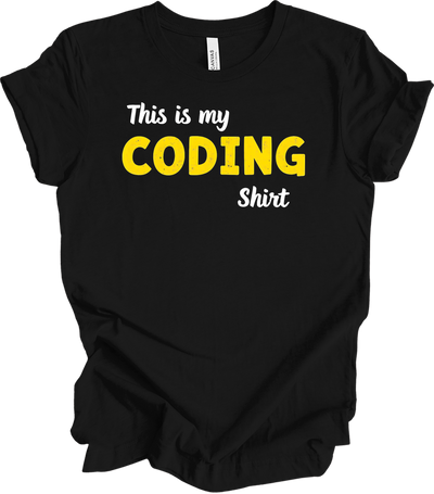 This is My Coding - Codi T-Shirt in Black