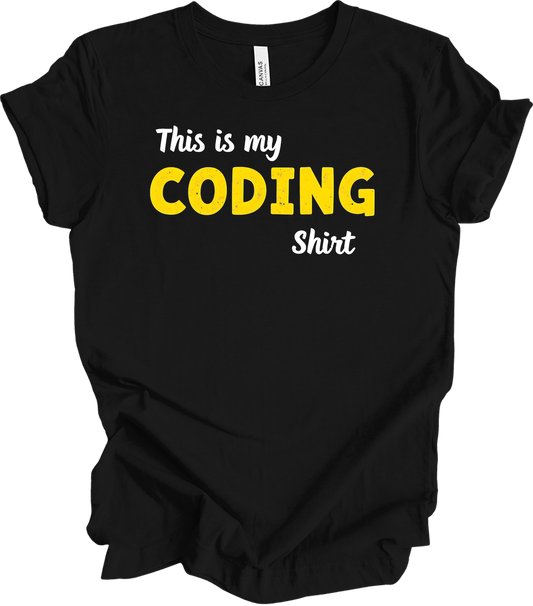 This is My Coding - Codi T-Shirt in Black