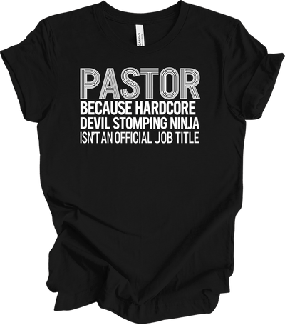 Pastor Devil Stomping Ninja Tee