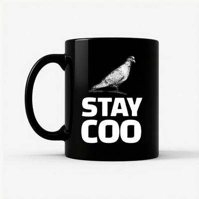 Stay Coo Pigeon Mug - Vintage Style