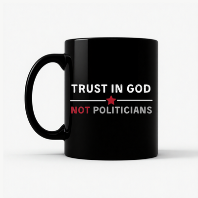 Trust in God Not Politicians Mug