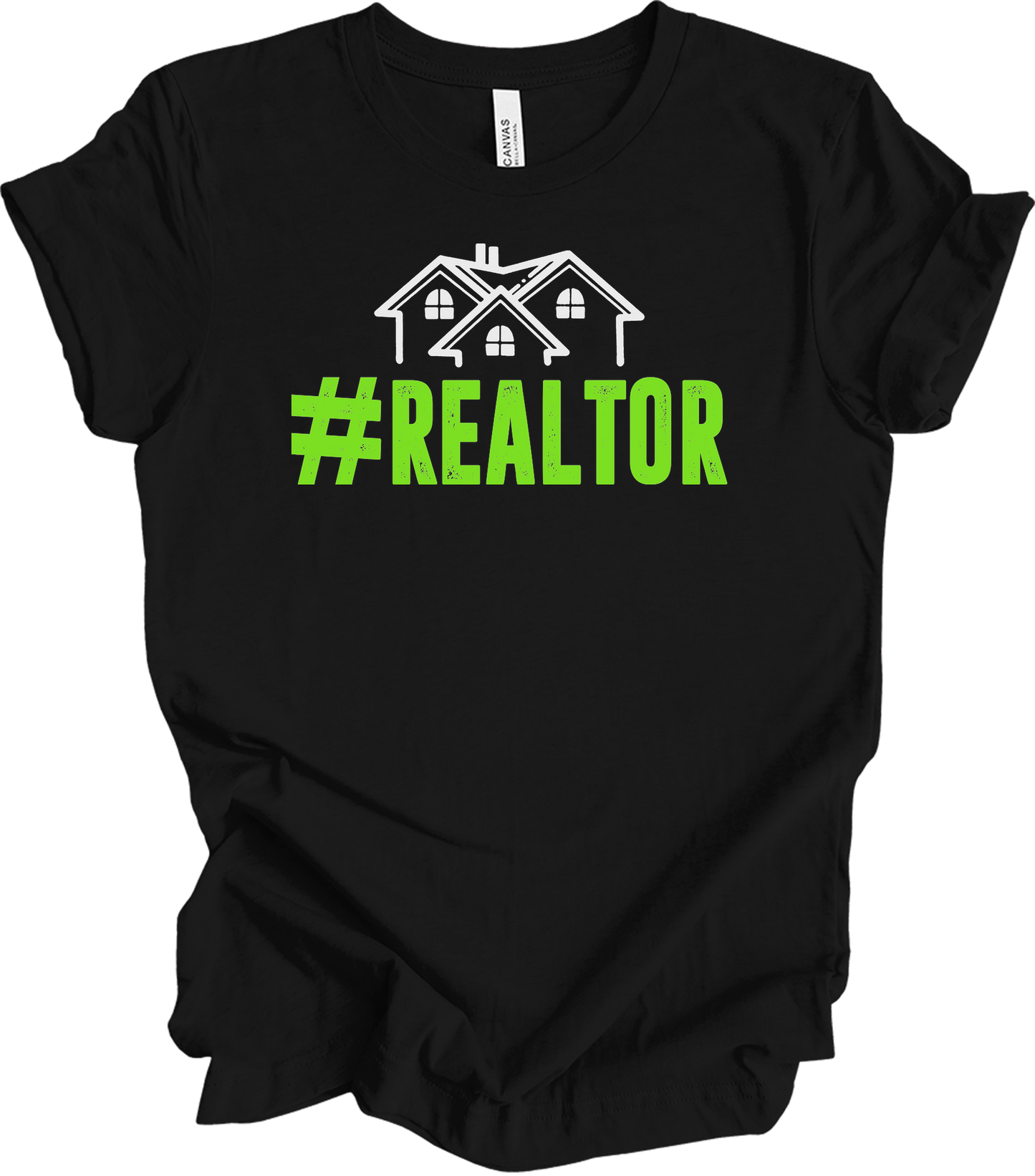 #Realtor for Real Estate Pros T-Shirt in Black