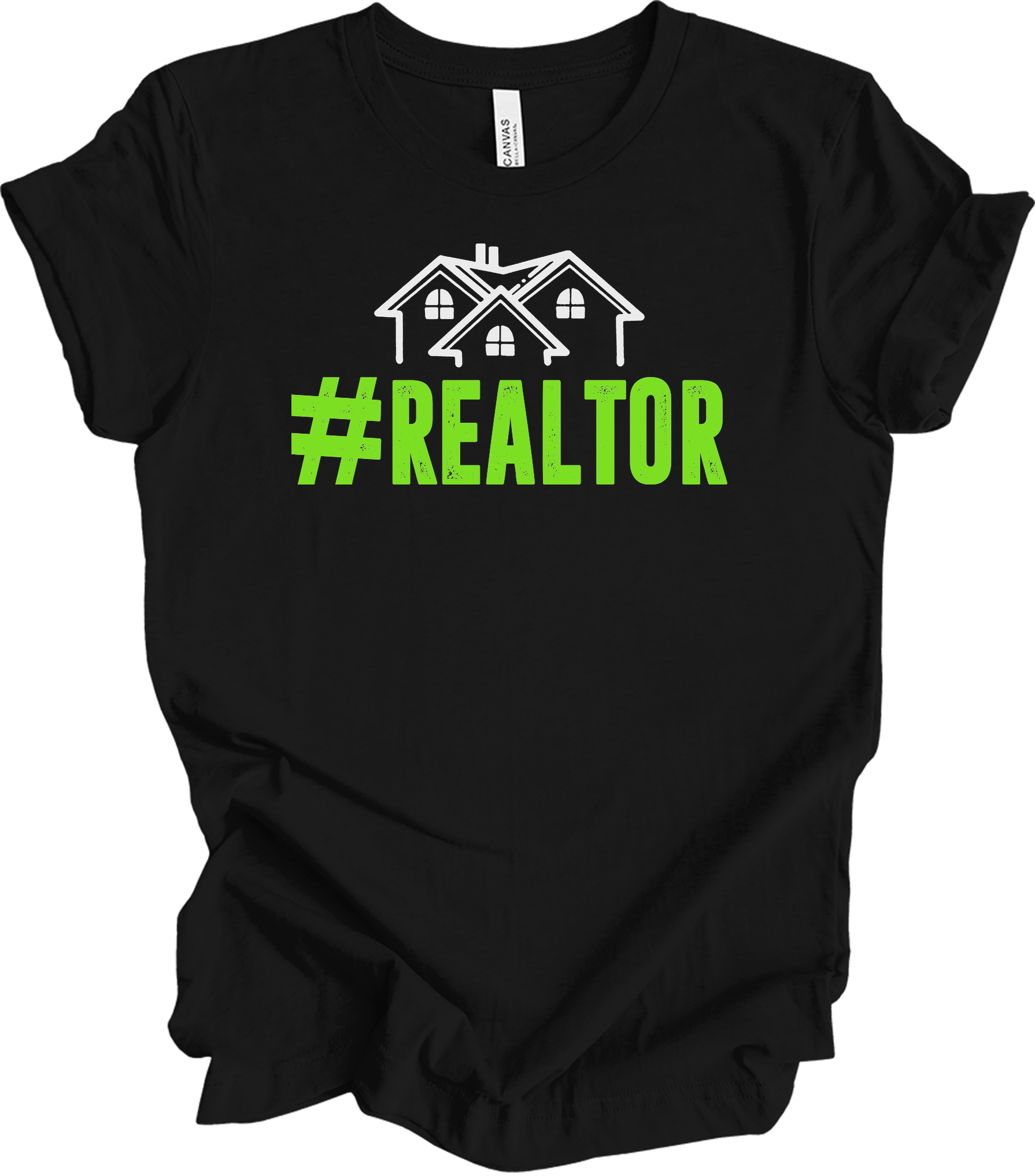 #Realtor for Real Estate Pros T-Shirt in Black