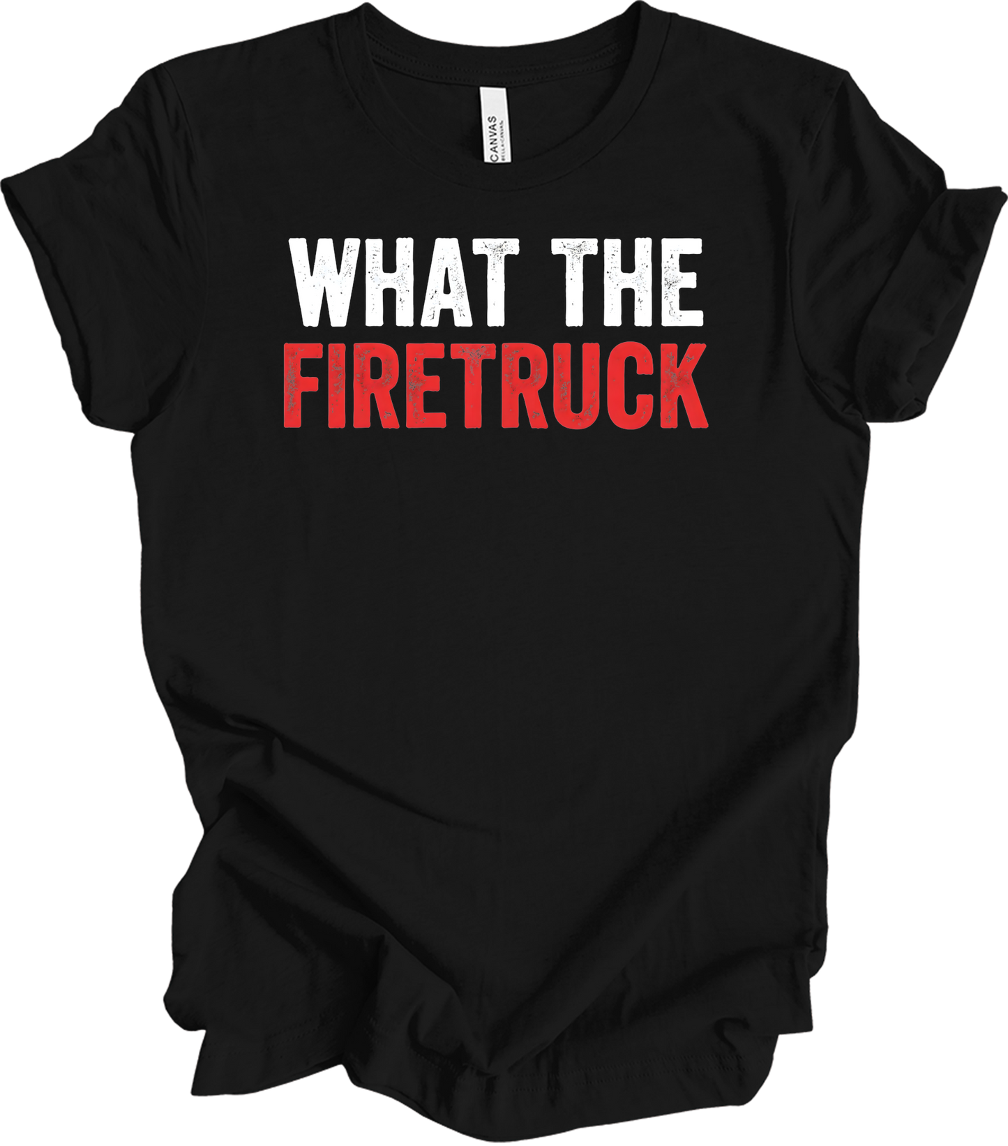 What The Firetruck T-Shirt in Black
