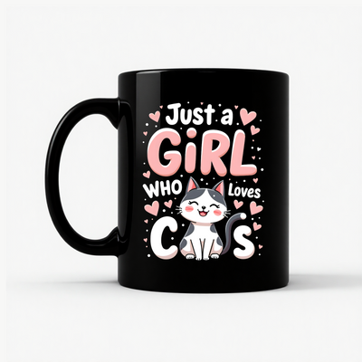 Just a Girl Who Loves Cats Mug