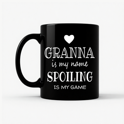 Grandma Is My Name Spoiling Is My Game Mug