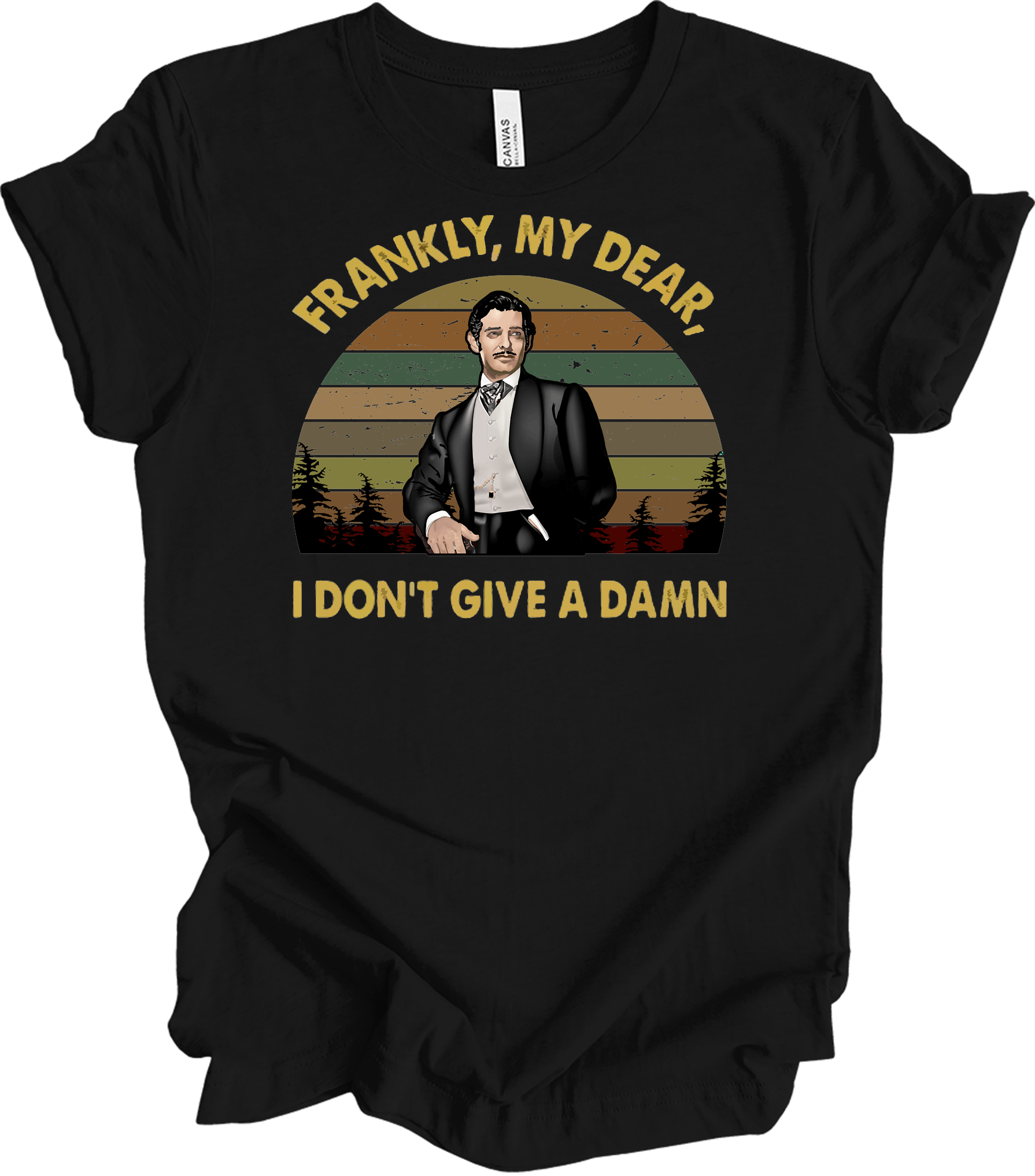 Classic Movie Quote T-Shirt in Black