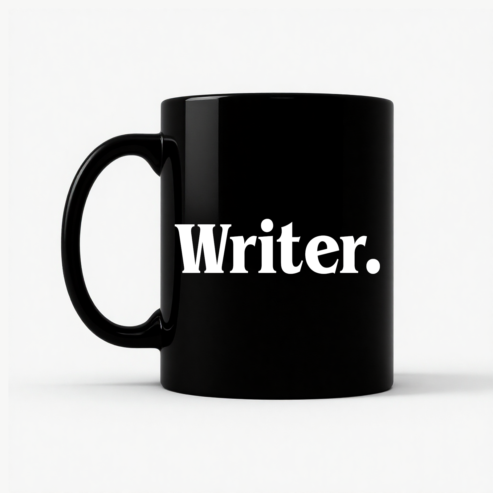 Writer Funny Writing Book Author Novelist Gift Mug in Black