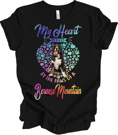 Bernese Mountain Dog Heart T-Shirt