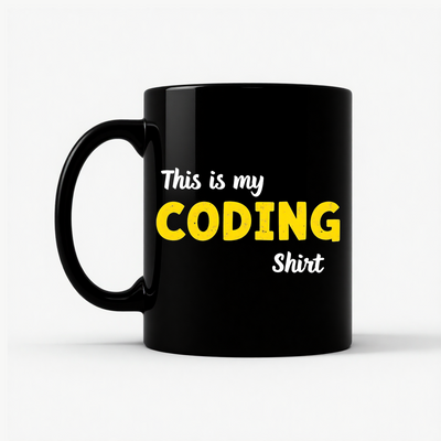 This is My Coding - Codi Mug in Black
