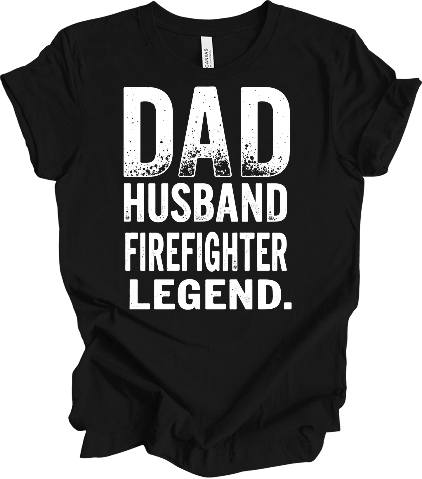 Firefighter Legend Gift T-Shirt in Black