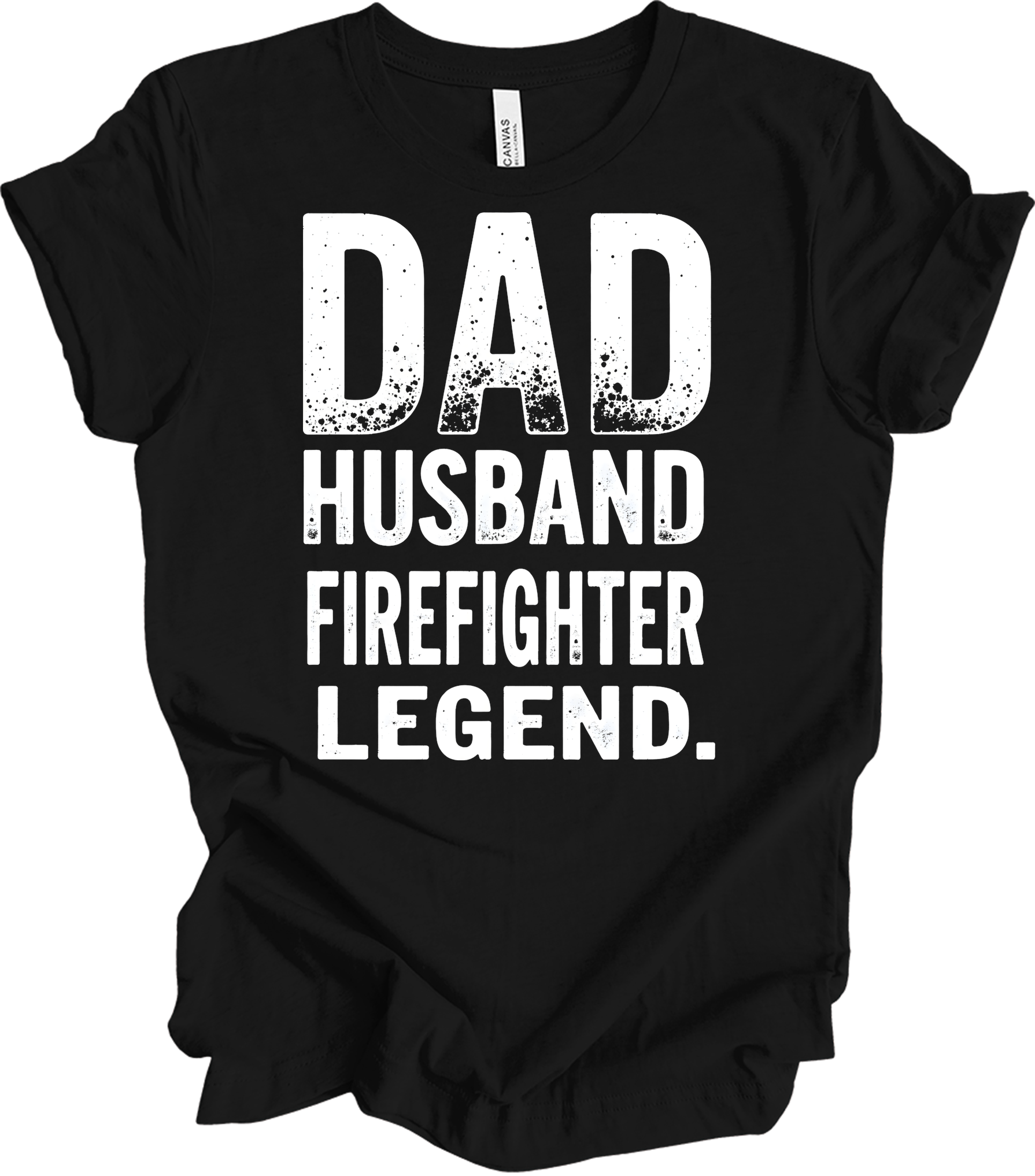 Firefighter Legend Gift T-Shirt in Black