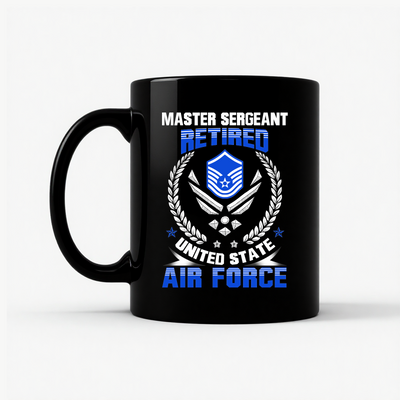 Master Sergeant Retired USAF Mug