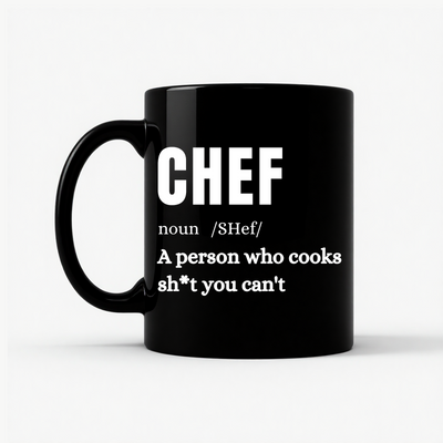Chef Definition Funny Mug