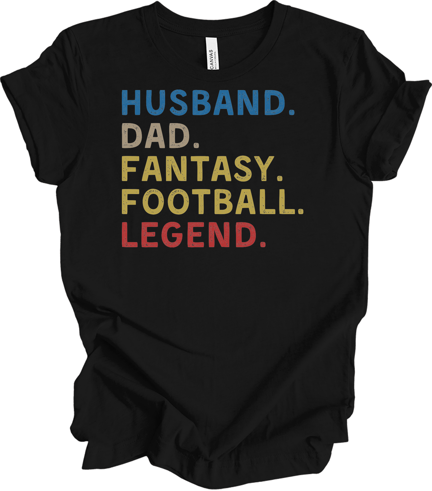 Fantasy Football Legend T-Shirt in Black