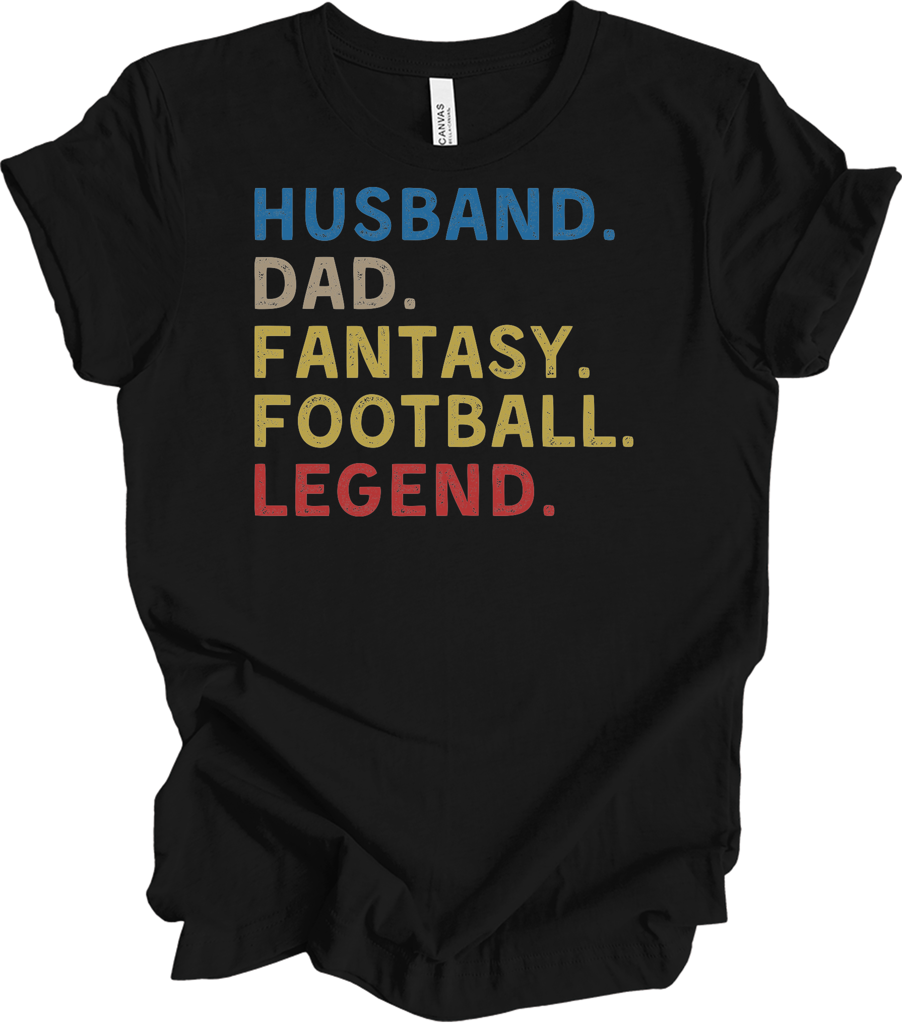 Fantasy Football Legend T-Shirt in Black