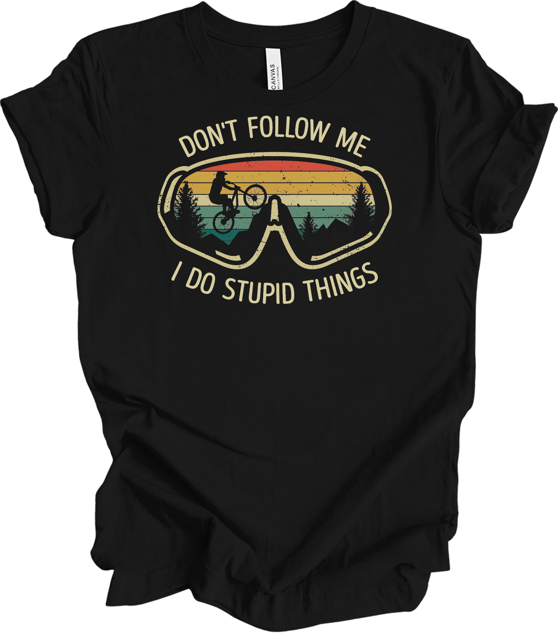 Don't Follow Me MTB T-Shirt in Black