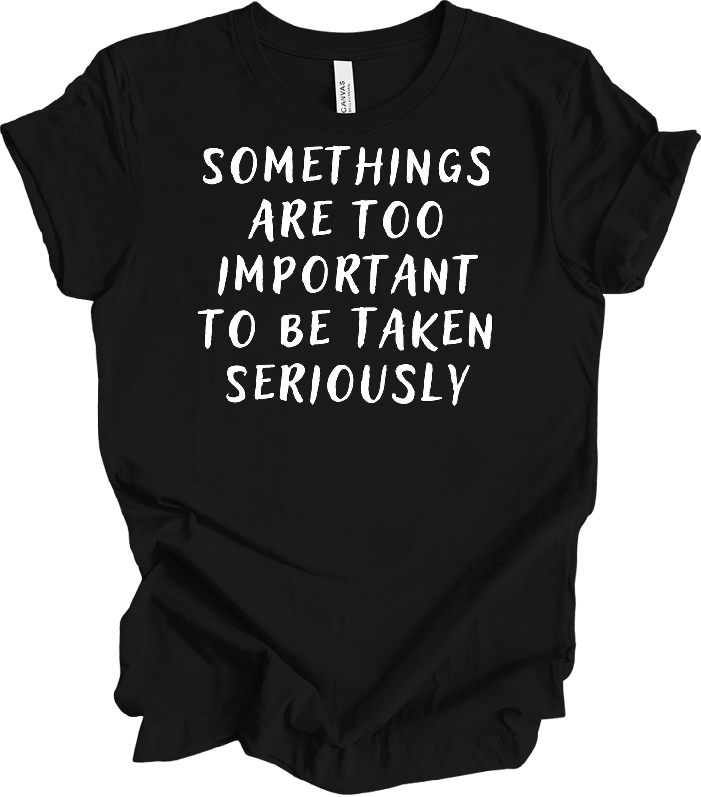 Stage Crew: Important Yet Fun T-Shirt in Black