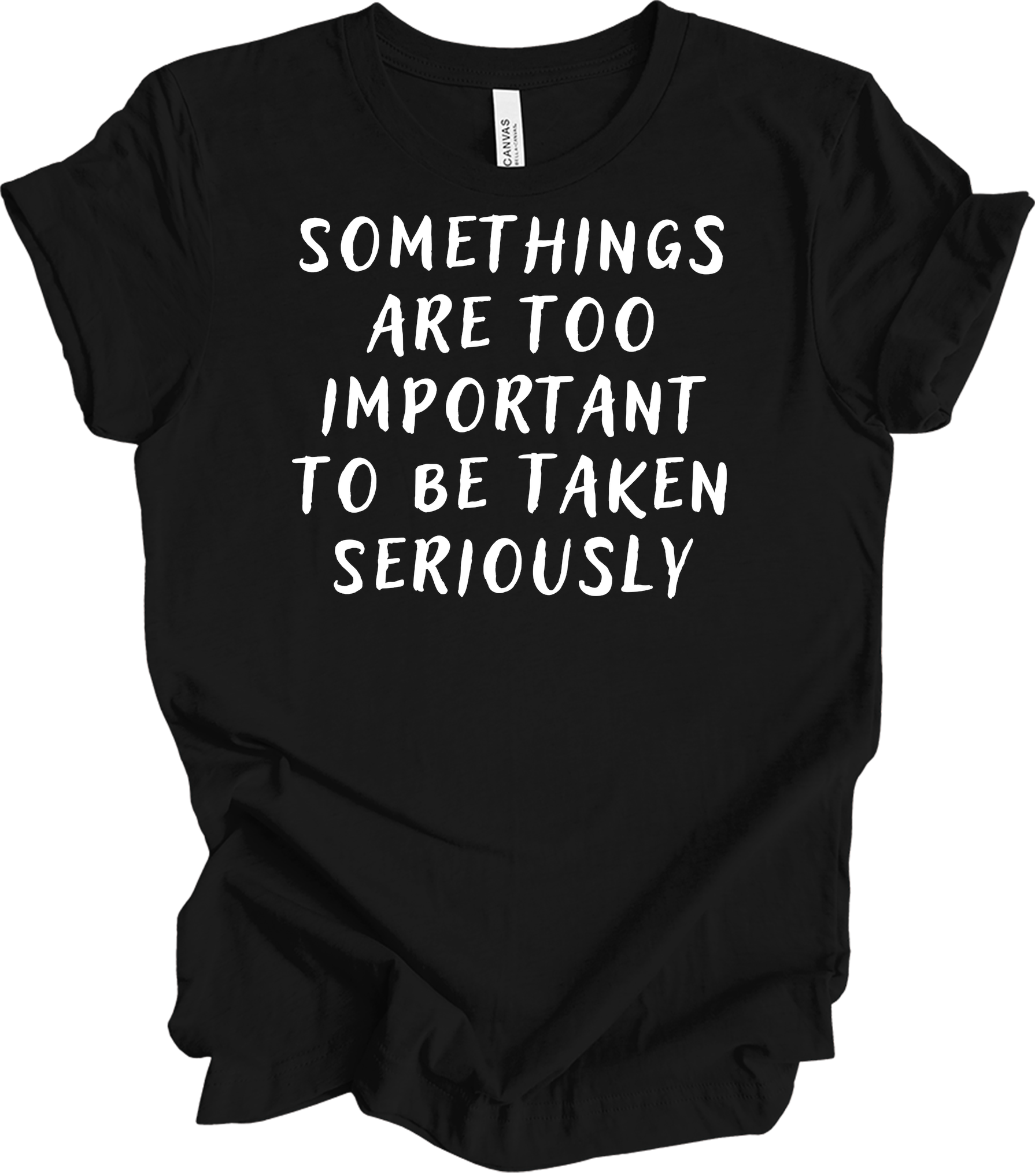 Stage Crew: Important Yet Fun T-Shirt in Black