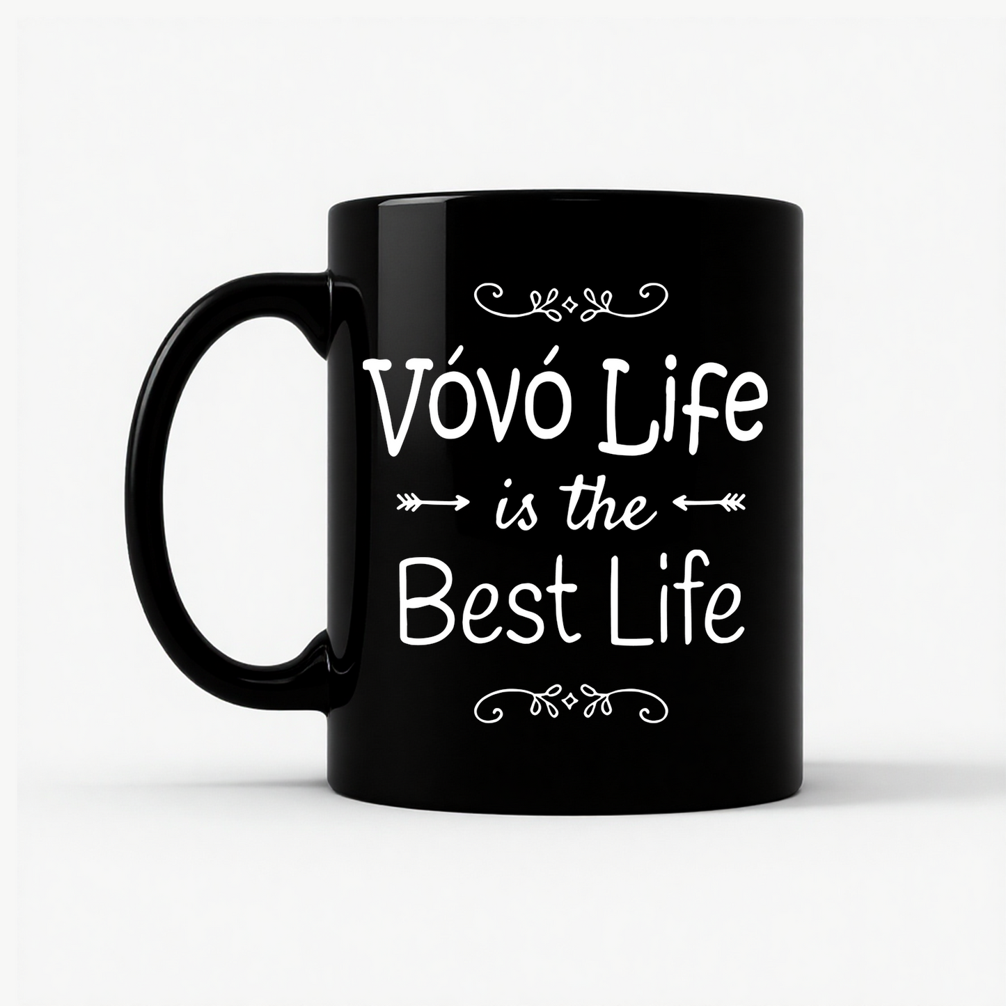Vovó Life Best Life Mug in Black