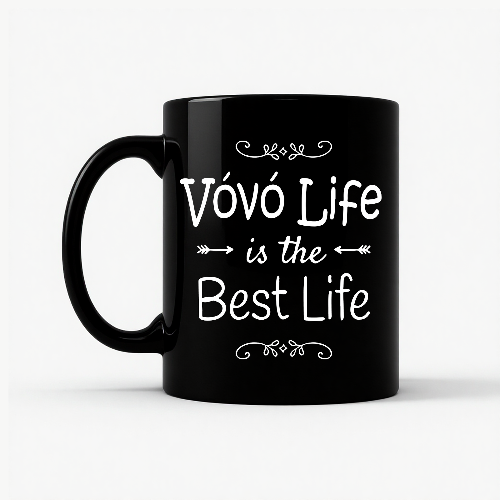 Vovó Life Best Life Mug in Black