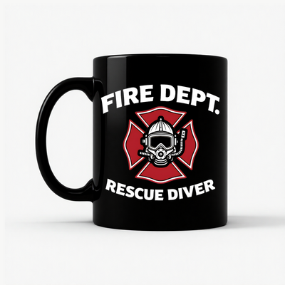 Fire Dept. Rescue Diver Mug