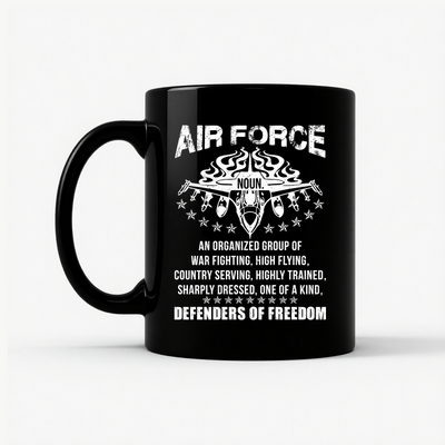 Air Force Noun Mug: Freedom Defenders