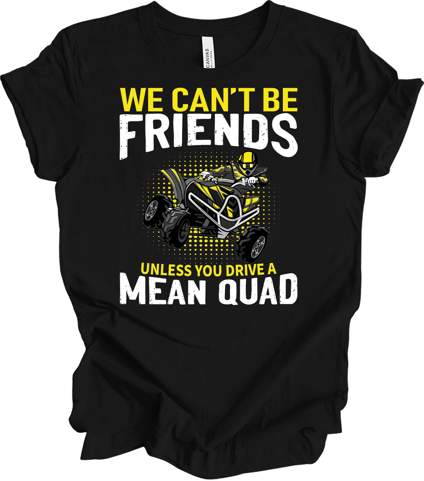 ATV Quad: Mean Quad T-Shirt in Black