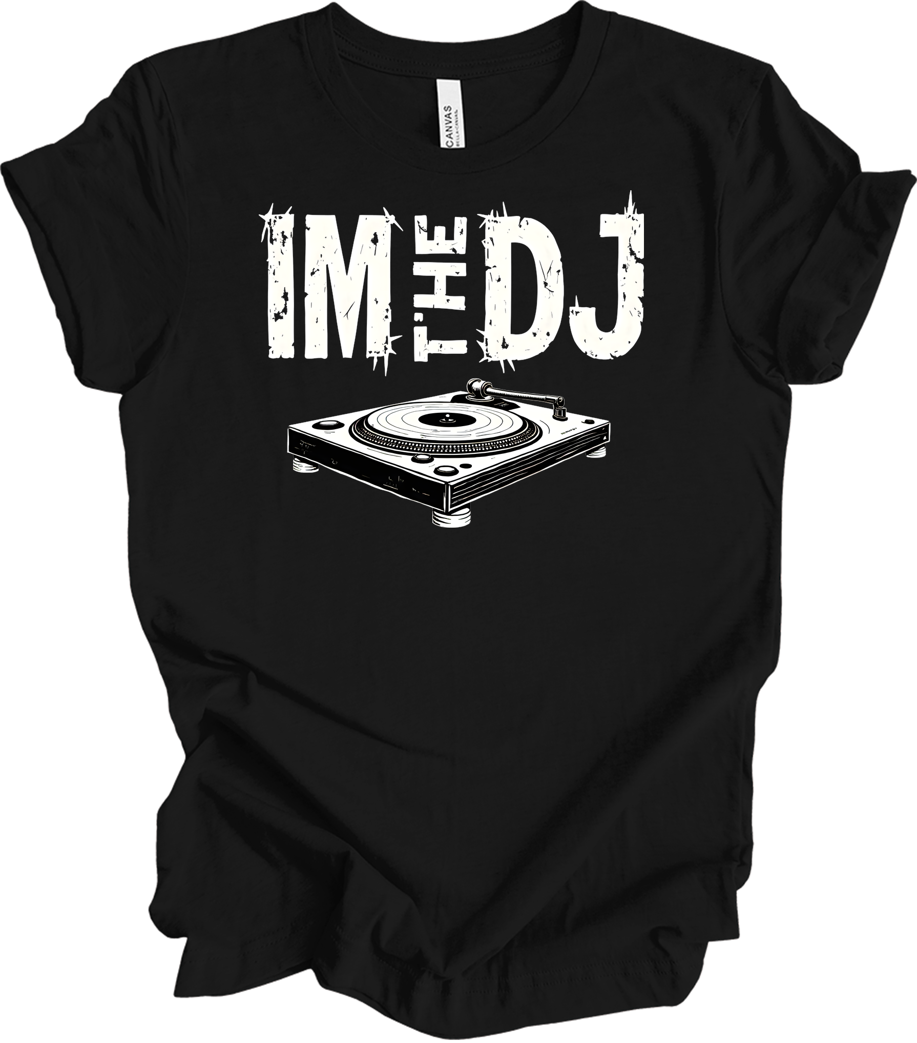 I'm The DJ Music T-Shirt in Black