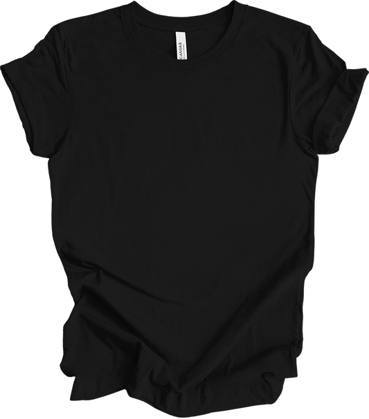 Bella Canvas 'Paused My Game' T-Shirt in Black