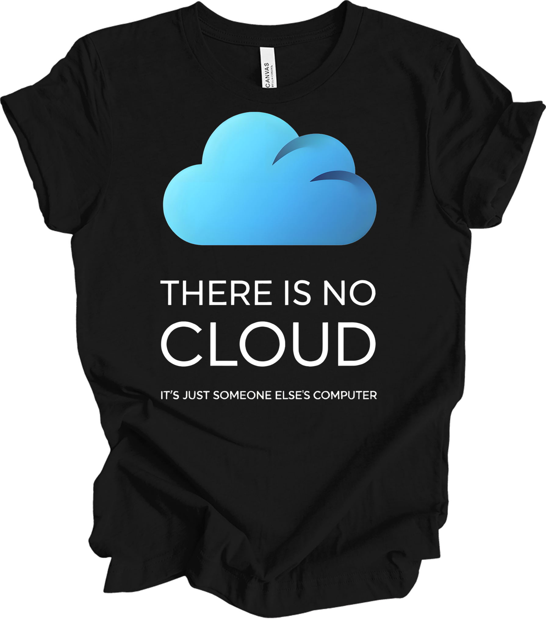 There Is No Cloud T-Shirt in Black