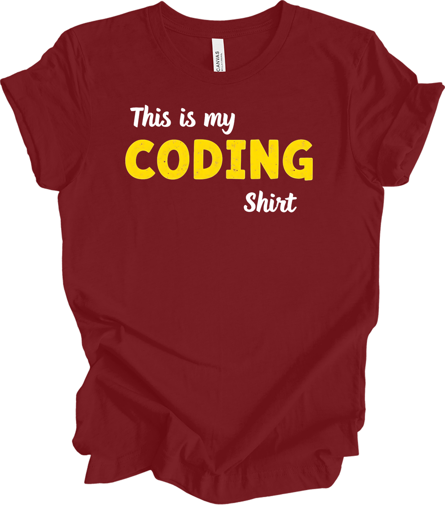 This is My Coding - Codi T-Shirt in Cardinal