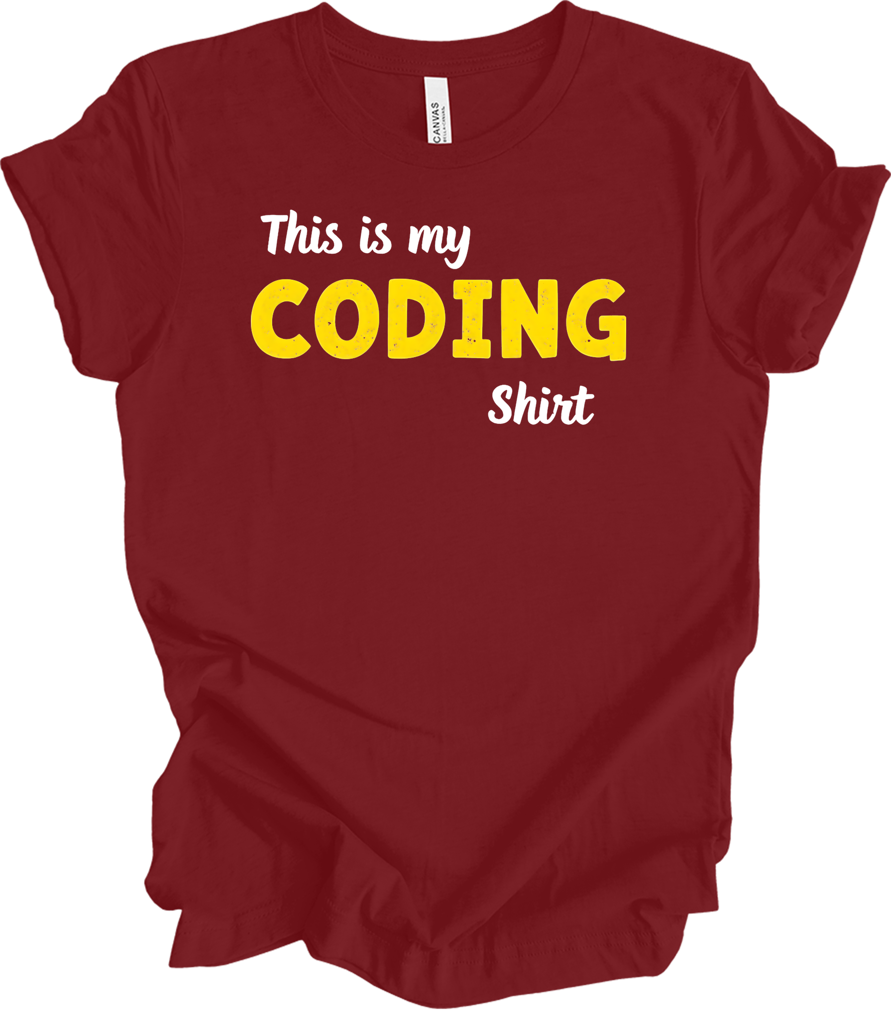 This is My Coding - Codi T-Shirt in Cardinal